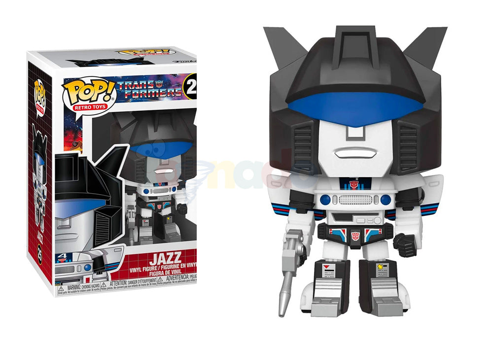 Funko Pop! Retro Toys #25 - Transformers - Jazz Vinyl Figure (50968) LAST ONE!