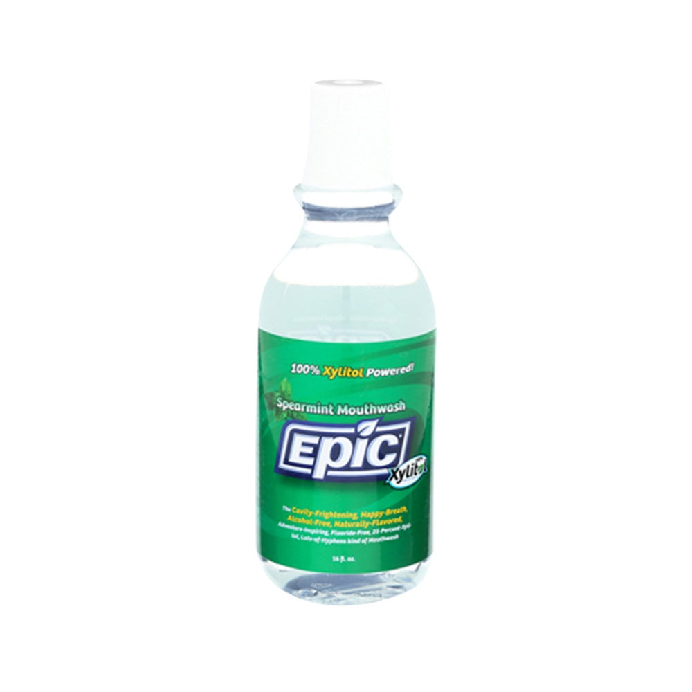Epic Xylitol Alcohol-Free Mouthwash Spearmint 475ml