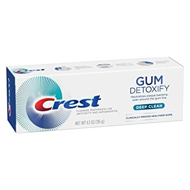 Crest Gum Detoxify Deep Clean Toothpaste, 4.1 oz