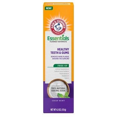 Arm & Hammer Essentials Fluoride Toothpaste 121g
