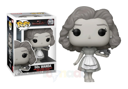 Funko Pop! Marvel #713 - WandaVision - Wanda 50s Vinyl Figure (52042) LOW STOCK