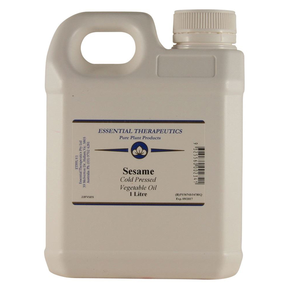 ESSENTIAL THERAPEUTICS Vegetable Oil Sesame Oil 1L