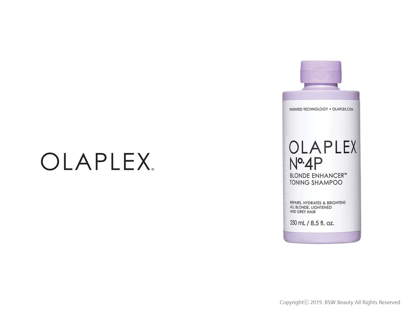 OLAPLEX NO4P BLONDE ENHANCER TONING SHAMPOO 8.5oz