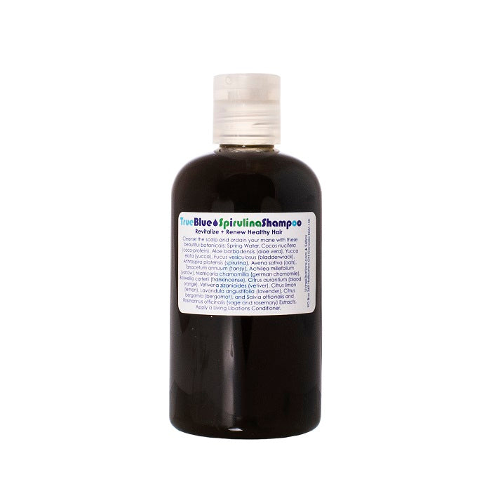 Buy Living Libations True Blue Spirulina Shampoo 240ml or 30ml at One Fine Secret. Living Libations Official AU Stockist Clean Beauty Store in Melbourne, Australia.