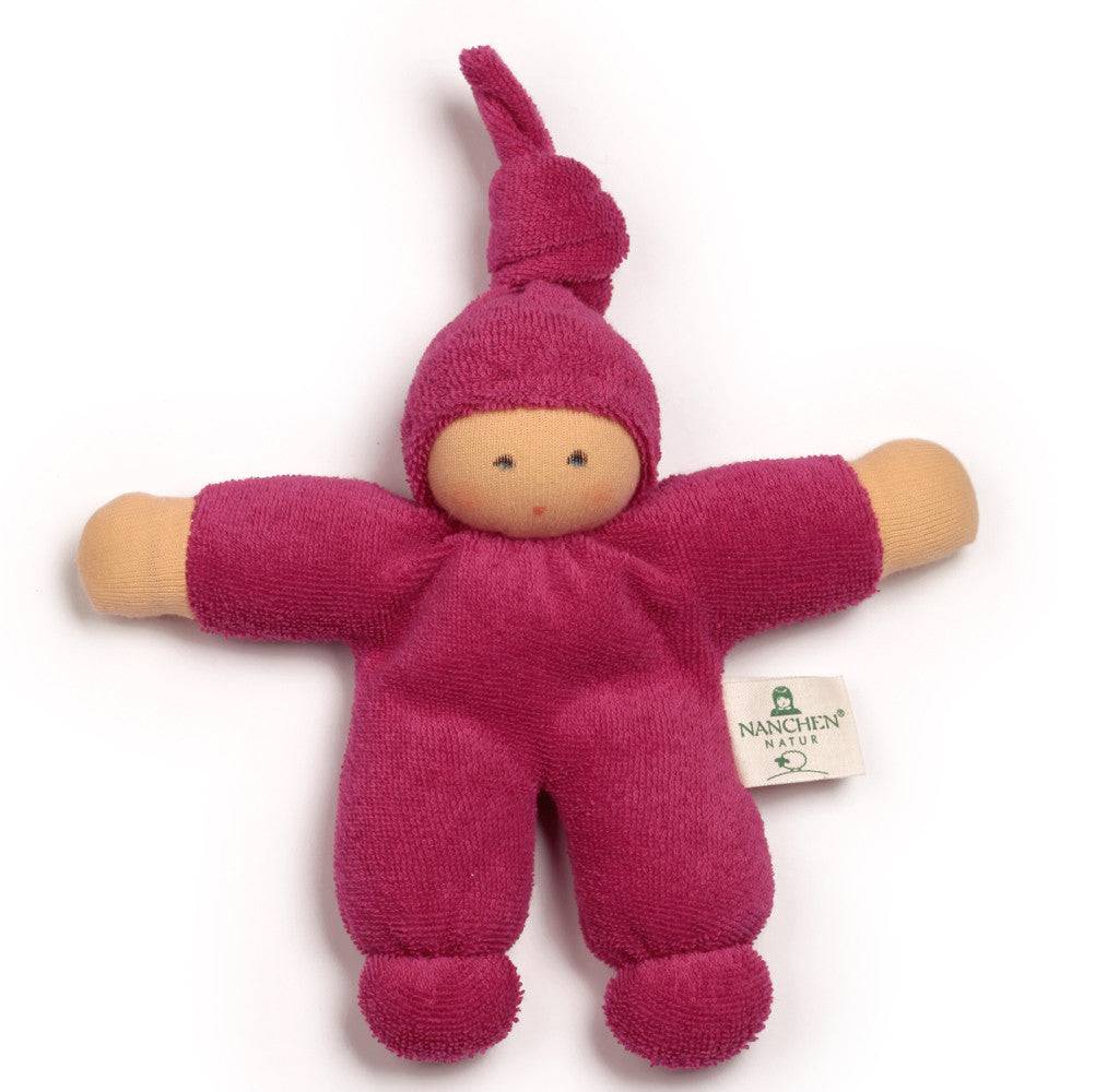 Bella Baby Organic Terry Waldorf Doll - Berry