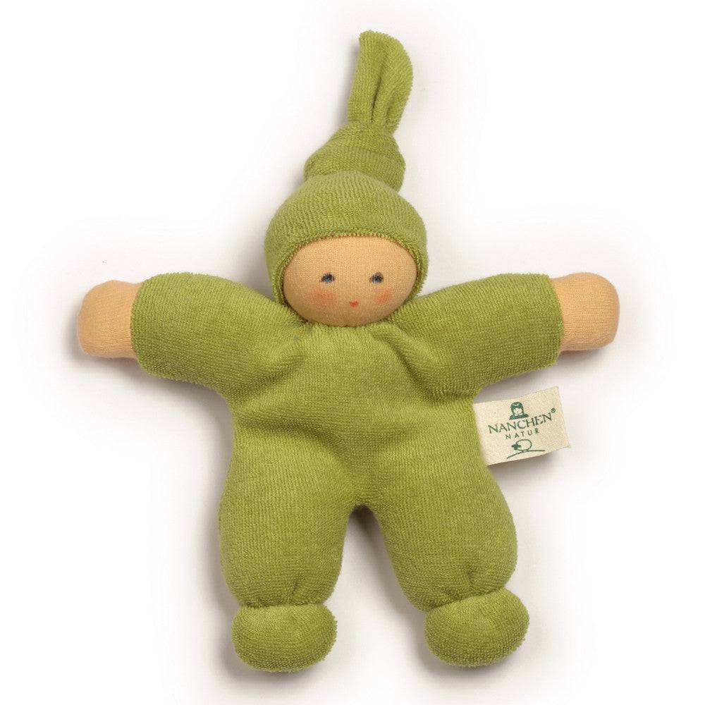Bella Baby Organic Terry Waldorf Doll - Green