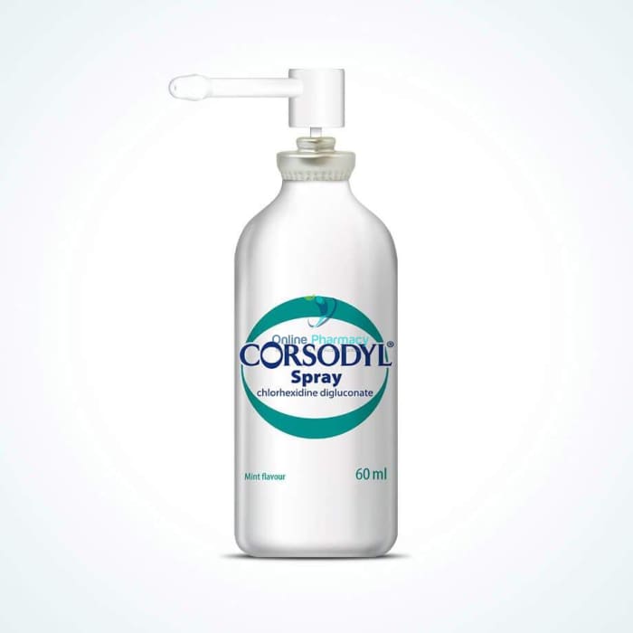 Corsodyl 0.2% Oral Mint Spray - 60ml