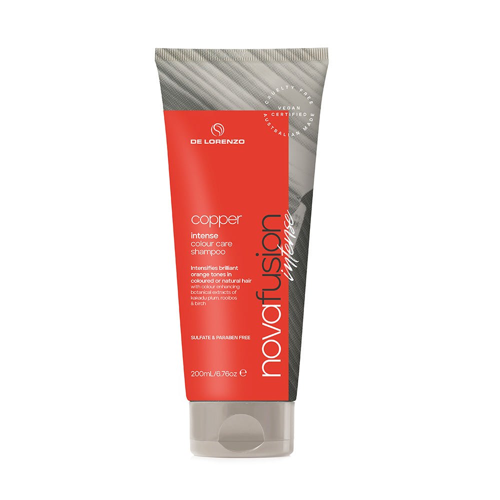 De Lorenzo Novafusion Intense Colour Care Shampoo Copper 200ml